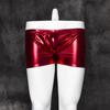 Fábrica de atacado brinquedos sexuais adultos diversão masculina couro envernizado cueca utensílios masculinos uma geração de cabelo