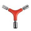Herramientas para Bicicleta Llave Triangular Llave Triangular Vaso Hexagonal Exterior Herramienta de Vaso Trigeminal Herramienta de Reparación de Bicicletas
