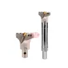 Broca U Perforación Violenta Broca U Wc/Sp Hoja Fondo Plano Agujero Profundo Extendido Torno Cnc Refrigerada por Agua Broca de Perforación Rápida
