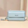 Nova bolsa para celular feminina bolsa de ombro transversal bolsa de moedas popular na internet bolsa de moedas de grande capacidade bolsa mini fashion