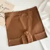 Pantalones Cortos de Seguridad que No se Enrollan, Ropa Interior Transpirable, Estilo Popular de Grupos Femeninos, Ropa Interior Cómoda Dos en Uno, Leggings Anti-Exposición para Mujeres