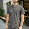 Camiseta deportiva europea y americana transfronteriza para hombre, para entrenamiento de fitness, corte holgado, nueva moda de verano, casual, manga corta para correr