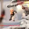 Llavero de Acrílico 2D Nuevo Transfronterizo Colgante de Llavero de Pingüino Plano Gatito de Espalda