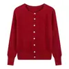 Chaqueta corta de estilo suave súper popular, capa base de ropa interior, sentido del diseño, nicho, cárdigan de punto de pelo de mapache, chaqueta de primavera y otoño para mujer
