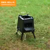 Fogão a Lenha Selvagem Fogão Portátil para Exterior Fogão de Cozinha para Acampamento ao Ar Livre Fogão de Piquenique Fogão Dobrável Fogão Móvel para Panela