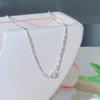 Collar universal de posicionamiento de pin de moda personalidad dly ajustable cadena clavicular larga y corta cadena cruzada cadena individual para mujer