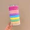 Elástico de cabelo antiderrapante para mulheres, novo modelo 2026, elástico de cabelo durável, faixa de cabeça de alta elasticidade, anel de cabelo para rabo de cavalo