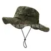 Sombrero de ala redonda para exteriores camuflaje de jungla protector solar sombrero de pescador sombrilla cómoda gorra CP sombrero protector de comercio exterior sombrero de sol para montañismo