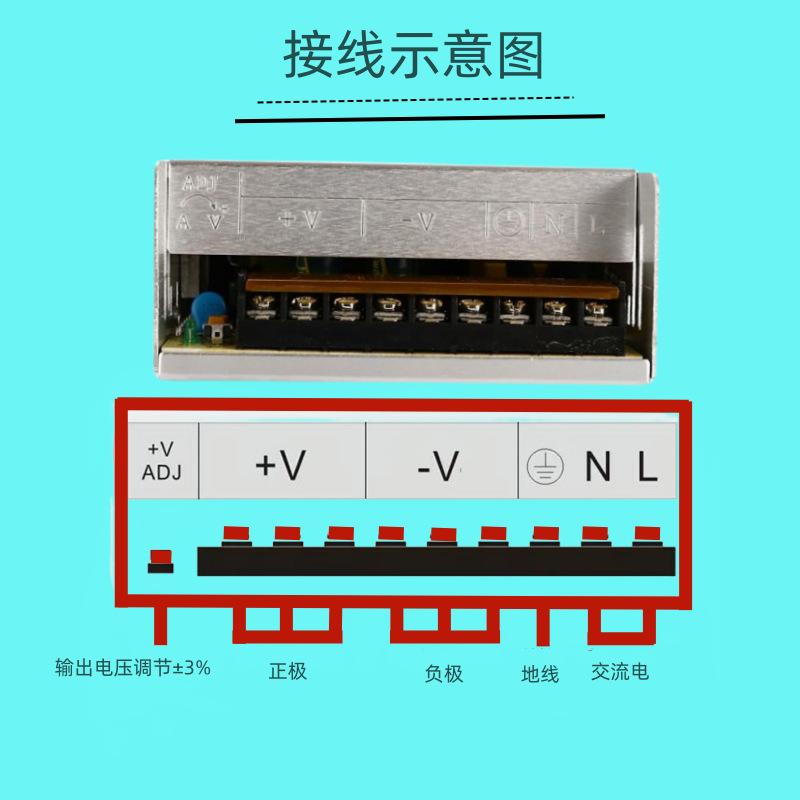 风扇接线示意图