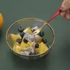 Acero inoxidable 304 tenedor de fruta tenedor de postre para pastel tenedor para pastel de luna tenedor de ensalada para el hogar tenedor occidental de celebridad de internet tenedor