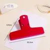Clips magnéticos de plástico de colores macaron para documentos y facturas de oficina, organizador de escritorio para uso doméstico
