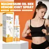 Aceite de Magnesio Veneno de Abeja Spray para Articulaciones Gel para Columna Lumbar Rodilla Columna Cervical Cintura Spray para Articulaciones