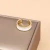 Anillo abierto de lujo con perla y circonita, personalizado, de alta gama, estilo coreano, con diseño de nicho transfronterizo, para mujer.