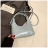 Bolso Texturizado y Elegante para Trabajo y Desplazamiento de Mujer 2025 Nueva Moda de Verano Lazo Un Hombro Axila de Mano Cruzado