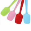 Todo en uno grande de 28 cm todo en uno raspador de silicona pala de silicona grado alimenticio resistente a altas temperaturas color sólido herramienta para hornear