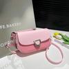 Bolsos de Moda de Comercio Exterior para Mujer Verano 2025 Nuevo Bolso Cuadrado Pequeño Versátil con Bloques de Color Bolso de Hombro Cruzado Elegante de Alto Valor