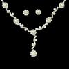 Juego de Joyería Transfronterizo Cadena de Garra de Diamante Completo Moda Simple Accesorios de Alta Gama Aretes Aretes Collar Accesorios para Mujer Venta al por Mayor
