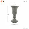 Vaso Nórdico Retrô Transfronteiriço, Vasos de Mesa Altos de Ferro de Alta Qualidade, Decoração de Casamento, Ornamento para Arranjo de Flores Secas