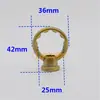 Nº 36 Argola de Levantamento Dentada Gancho de Rolamento Gancho Fechado Argola de Levantamento Nariz de Touro Lâmpadas Preto e Branco Acessórios de Iluminação DIY