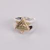 Anillo transfronterizo para hombre Ojo de Dios Europa y Estados Unidos ojo de visión completa personalidad retro anillo de apertura única al por mayor