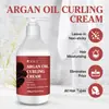Rsny Exportación Transfronteriza Empaque en Inglés Acondicionador de Aceite de Argán para Cabello Rizado Repara el Cabello Seco y Encrespado