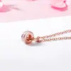 Yinyuanmei Juego de Collar con Cadena de Plata de Ley S925 Moda Anillo Doble Fabricantes Mayoristas de Joyería Joyería de Grasa de una Generación