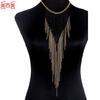 Corrente de Peito em Camadas Múltiplas, Corrente de Ombro com Tassel Brilhante de Luxo Fashion, Corrente de Corpo Sexy, Xale, Colar Casual de Praia