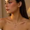 Collar de Perlas de Estilo Oceánico Transfronterizo de Verano, Cadena para Clavícula Estilo Vacaciones en la Playa, Collar Multicapa con Múltiples Colgantes de Estrella de Mar y Caracola