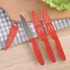 Conjunto de Facas de Frutas de Aço Inoxidável Facas de Frutas Faca Portátil para Bagagem de Mão Descascador de Frutas Melão Faca de Frutas Doméstica Quarto de Estudante