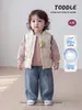 Chamarra de invierno de plumas estilo coreano para niñas, cuello alto a prueba de viento, relleno de 90% plumas, abrigo cálido para niñas pequeñas