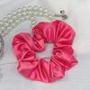 Acessórios de Cabelo Rosa Claro Elegantes Presilha Plissada Argola de Cabelo Grande Laço de Cabeça Colar de Flor Acessório de Cabeça Moderno de Alta Qualidade