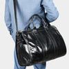 Bolso de viaje retro de cuero de vaca de primera capa para hombre, gran capacidad, portátil, bolso de gimnasio de cuero encerado para hombre, venta al por mayor
