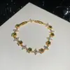 Pulsera Rectangular Sencilla para Mujer, Gama Alta, Moderna, Versátil, Exquisita, Diseño Nuevo, Elegante, Joyería de Mano de Nicho al por Mayor