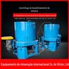 Processo de Centrifugação para Extração de Ouro de Rejeitos Dourados, Maquinário para Extração de Ouro Aluvial em Terra Seca, Separador Seletivo Automático de Ouro Aluvial Nelson com Descarga de Minério