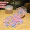 Moderna y de Alta Gama Diademas Desechables para el Cabello Bandas para el Cabello Dopamina Cuerdas Versátiles para el Cabello de Niñas Accesorios para el Cabello de Colores Caramelo para Niños