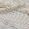 Hilo de algodón ancho completo albaricoque hueco bordado por computadora poliéster accesorios para ropa decoración del hogar encaje ancho completo soluble en agua fabricantes