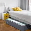 Caja de Almacenamiento para Cama Cajón Ropa Caja de Almacenamiento de Ropa Bolsa para Organizar Juguetes Caja Plana para Cama