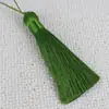 Borla Gruesa Grande de 8 cm Seda de Hielo Resistente a las Arrugas Borla Vertical Marcador de Libros Bolsita para Ropa Colgante Estilo Antiguo DIY Grueso 12
