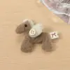 Nuevo Broche de Pinza para el Pelo con Cabeza de Conejo/Poni de Lana Estilo Coreano Accesorios y Materiales para Ropa Bolsa Zapato Calcetín