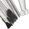 Yikang Venta Directa Transfronteriza Pistola Pulverizadora Pincel Boquilla para Tatuaje Cepillo para Tubo Cepillo de Nylon para Limpieza de Agujas Mecánicas Kit de Limpieza para Pistola Pulverizadora