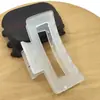 Clip para el Cabello Cuadrado Esmerilado Transfronterizo Amazon Adorno para el Cabello Clip para el Cabello Parte Posterior de la Cabeza Clip Simple Grande para el Cabello Clip de Tiburón