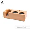 Soporte para Cafetera de Émbolo, Accesorio de Mango para Cafetera, Almacenamiento para Soporte de Prensador de Madera, Soporte para Distribuidor de Polvo, Martillo de Prensador
