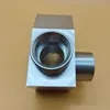 Conector de tres vías mecanizado CNC de precisión piezas de repuesto no estándar procesamiento de hardware aleación de aluminio fresado CNC torno CNC