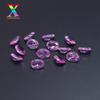 Em estoque na fábrica corindo em pó forma de ovo 2# gema sintética corindo oval 2*3-6 * 8mm pedra bruta cor de ovo de pombo