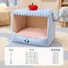 26º Outono/Inverno Novo Vintage Conto de Fadas Gaveta Ninho Semi-Fechado Ninho para Gato Removível e Lavável Cama para Cachorro Casa para Cachorro Ninho para Animal de Estimação
