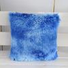 Fábrica Fonte Transfronteiriça Popular Distribuição Pv Veludo Pelúcia Cabeceira Bolsa Macia Simples Tie-Dye Almofada de Sofá Couro