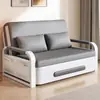 Sofá cama convertible, nuevo modelo 2026, sofá cama individual o doble plegable, apto para balcones y salas de estar, se transforma en una cama