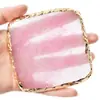 Paleta de Colores de Resina Cuadrada Herramientas para Uñas con Efecto Mármol Pegamento Ligero Pintura y Teñido de Color Tablero de Exhibición de Uñas