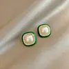 Aretes de Perlas Aguja de Plata de Alta Calidad, Elegantes de Mariposa de Nicho a la Moda, Aretes de Alta Gama, Aretes Versátiles Retro Franceses