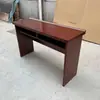 Mesa de conferência, mesa de treinamento, mesa retangular longa, mesa de madeira maciça com duas pernas, mesa de auditório, conjuntos de mesas e cadeiras grandes e pequenos